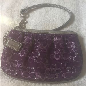 Coach wristlet